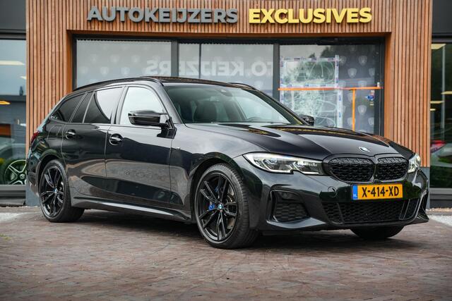 BMW 3-SERIE Touring M340i xDrive Panoramadak Harman/Kardon Dodehoek 360cam Leer DAB+ 19"LM