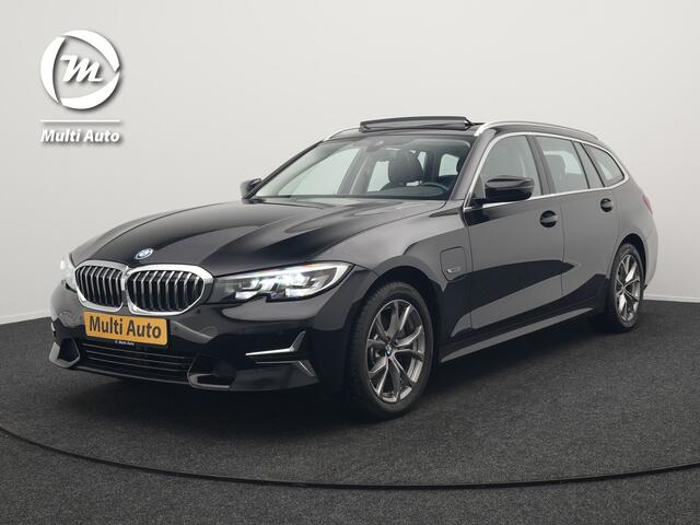 BMW 3-SERIE Touring 320e Luxury Line Plug In Hybrid 204pk Dealer O.H PHEV | Panodak | Lederen Sportstoelen Verwarmd | Apple Carplay | Sfeerverlichting | Navi Full Map | DAB |