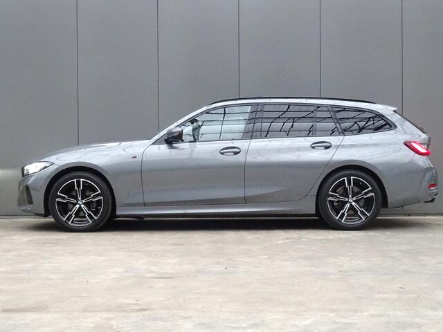 BMW 3-SERIE Touring 318i * PANORAMADAK * LEER * CARPLAY !!