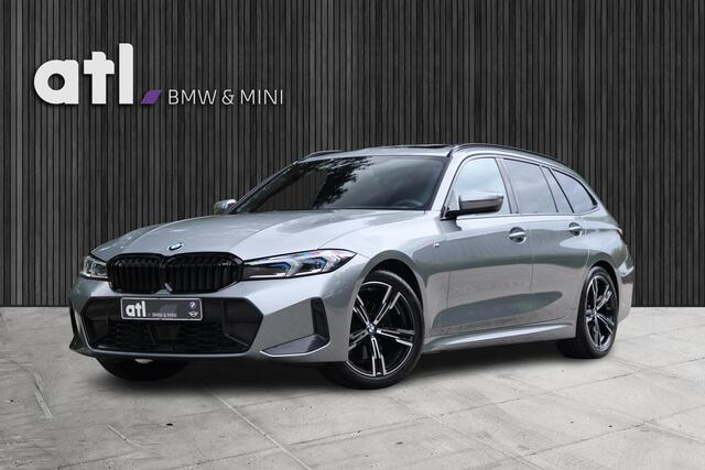 BMW 3-SERIE Touring 320i M-sport pakket, Pano, Elek stoel, memory, Adap Cruise, HUD, Camera, Hifi, etc.
