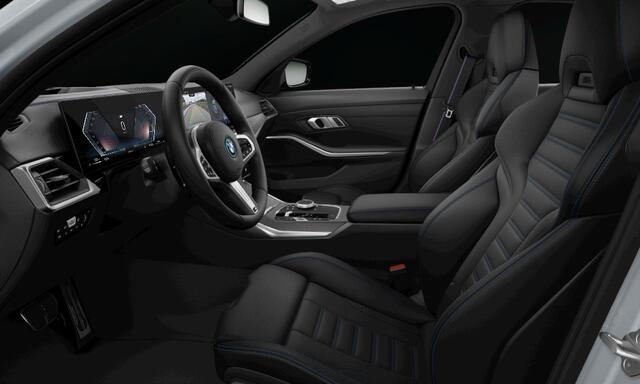 BMW 3-SERIE Limousine 330e xDrive M Sport Pro, M Stoelen, schuifdak, 19", HiFi, HUD, ACC, LED-kopl., keyless, memory, privacy