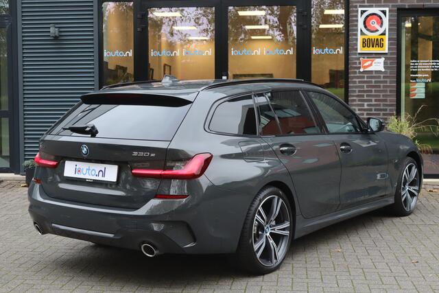 BMW 3-SERIE Touring 330e xDrive M-Sport Shadow Pano/Laser LED/360/Keyless/Elek. stoel+mem/Dodehoek/19"