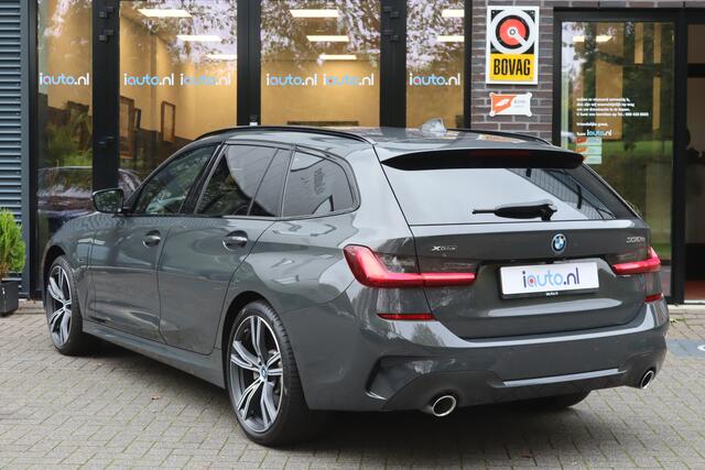 BMW 3-SERIE Touring 330e xDrive M-Sport Shadow Pano/Laser LED/360/Keyless/Elek. stoel+mem/Dodehoek/19"