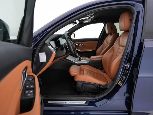 BMW 3-SERIE 330e eDrive Edition M-Sportpack (INCL.BTW) *LUXURY-LEATHER | FULL-LED | HEATED-SPORTSEATS | DIGI-COCKPIT | HIFI-SOUND | NAVI-FULLMAP | AMBIENT-LIGHT | 19''ALU*