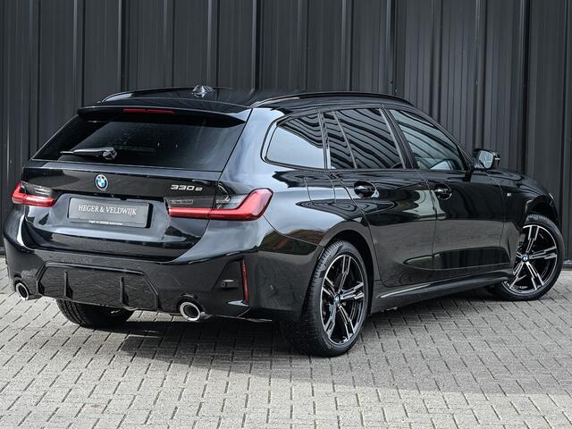BMW 3-SERIE Touring 330e | M-SPORT | GROTE ACCU | CAMERA | SHADOW-LINE | FACELIFT | LED | TREKHAAK