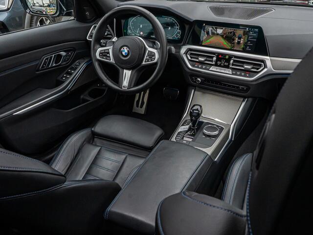BMW 3-SERIE 330e High Exe M-Sport PANO LASER HARMAN KARDON HUD 360 CAMERA MEMORY STOEL BOMVOL!!