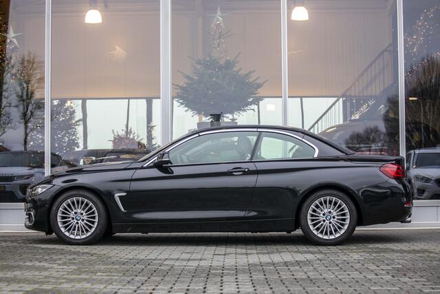 BMW 4-SERIE Cabrio 420i High Executive | Nekverwarm. | Camera | NL Auto