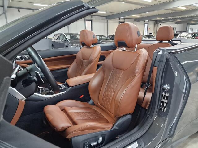 BMW 4-SERIE Cabrio M440i xDrive High Executive | Head Up | H/K | M-Adaptief onderstel | Uitgebreid Lederen Bekleding