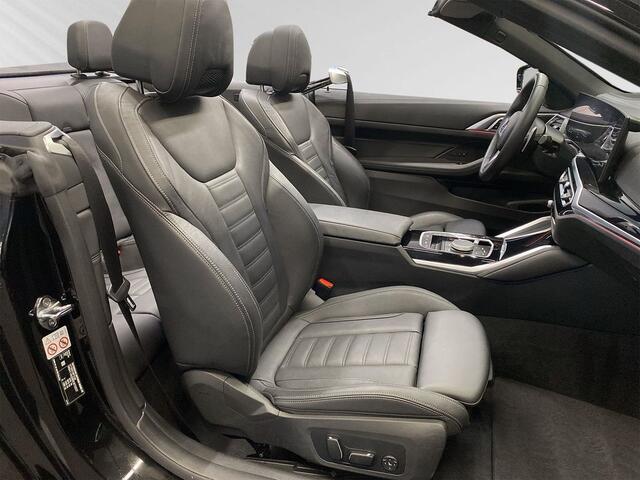 BMW 4-SERIE Cabrio 420d M-Sport ACC HEAD-UP LIVE COCKPIT SPORTSTOELEN STOELVERWARMING STUURVERWARMING