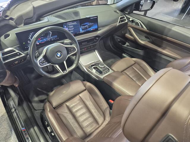BMW 4-SERIE Cabrio 430i xDrive High Executive M-Sport | Facelift 2.0 | HUD | Nemverwarming | H/K | 360 camera | Full optie