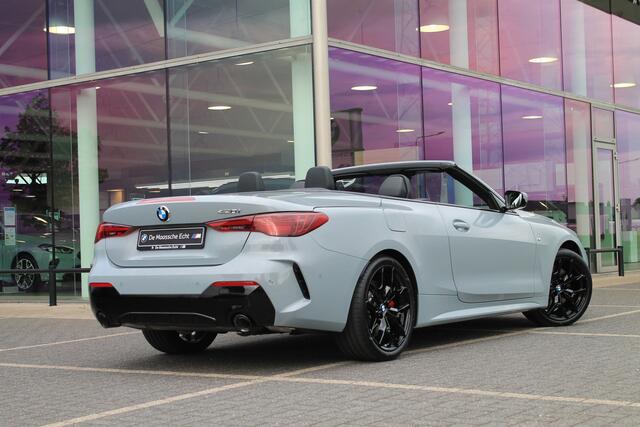 BMW 4-SERIE Cabrio 420i High Executive M Sport Automaat / Air Collar / Parking Assistant Plus / Comfort Access / Stuurverwarming / M Sportonderstel / Live Cockpit Professional