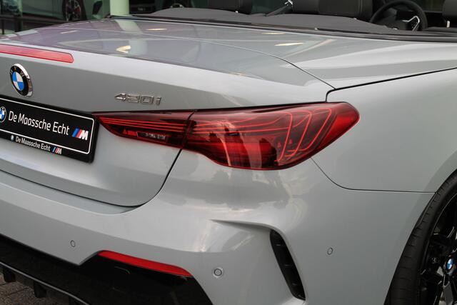 BMW 4-SERIE Cabrio 420i High Executive M Sport Automaat / Air Collar / Parking Assistant Plus / Comfort Access / Stuurverwarming / M Sportonderstel / Live Cockpit Professional