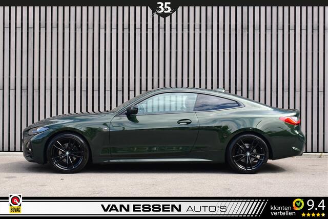 BMW 4-SERIE Coupé 420i High Executive M-Sport Laser Stuurverw. Sportzetels H&K Memory Uniek!