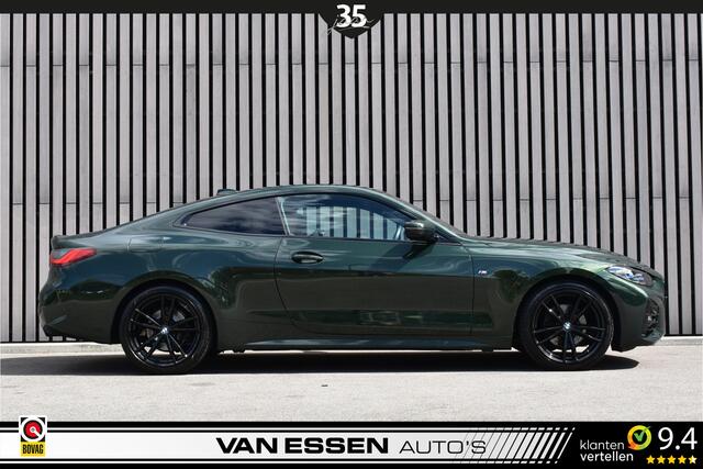 BMW 4-SERIE Coupé 420i High Executive M-Sport Laser Stuurverw. Sportzetels H&K Memory Uniek!