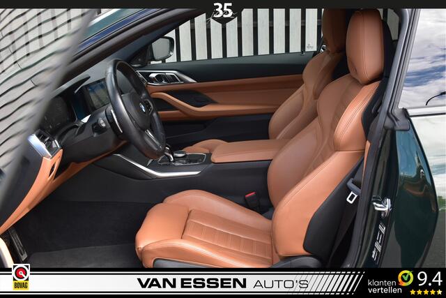 BMW 4-SERIE Coupé 420i High Executive M-Sport Laser Stuurverw. Sportzetels H&K Memory Uniek!