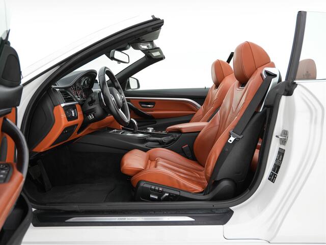 BMW 4-SERIE Cabrio 435d xDrive M-SportPack Centennial High-Executive Aut. *LUXURY-LEATHER | FULL-LED | ADAPTIVE-CRUISE | MEMORY-PACK | AIRSCARF | BLINDSPOT | HIFI-SOUND | KEYLESS | DAB+ | HEATED-SPORTSEATS | CAMERA | HEAD-UP | NAVI-FULLMAP | 19''ALU*