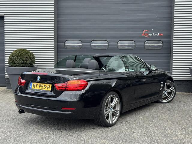 BMW 4-SERIE Cabrio 420i High Executive | Navigatie | Lederen Bekleding | Parkeersensoren | Cruise Control |