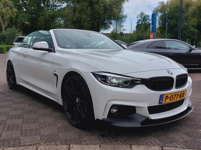 BMW 4-SERIE Cabrio 420i 184pk Automaat High Executive M-Sport | Navi | Harman-Kardon Sound | Clima | Cruise | Leder+Elek.Verstel | Led Koplampen | Keyless Entry | Stoel+Stuur+Nekverwarming | Pdc V+A | 20''lm