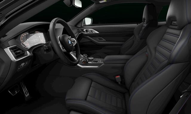 BMW 4-SERIE Coupé M440i M Sport Pro, 20", schuifdak, M stoelen, H/K, laser, HUD, ACC, leder, keyless