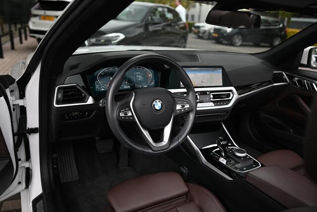 BMW 4-SERIE Cabrio 420i High Executive Automaat / Achteruitrijcamera / Parking Assistant / Live Cockpit Professional / Stoelverwarming / Cruise Control / 19" LMV