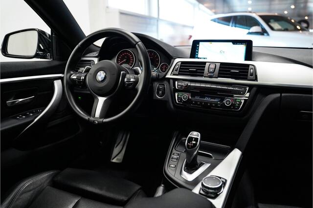 BMW 4-SERIE Gran Coupé 420i High Executive M-Sport|Schuif-Kanteldak|Trekhaak|Leder|Navi