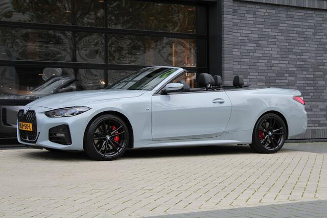 BMW 4-SERIE Cabrio 430i | M-SPORT | LASER | MEMORY | AIRSCARF | STUURVERW | LEDER | CARPLAY | CAMERA |