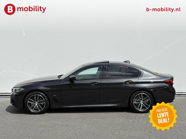 BMW 5-SERIE 520i High Executive M-Sport Schuif/Kanteldak Head-Up Display | Laserlicht | Comfort Stoelen | Achteruitrijcamera | DAB | Hifi