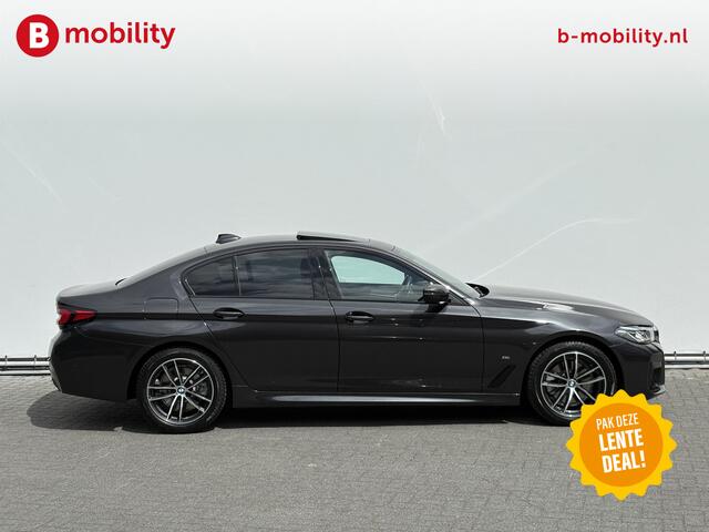 BMW 5-SERIE 520i High Executive M-Sport Schuif/Kanteldak Head-Up Display | Laserlicht | Comfort Stoelen | Achteruitrijcamera | DAB | Hifi