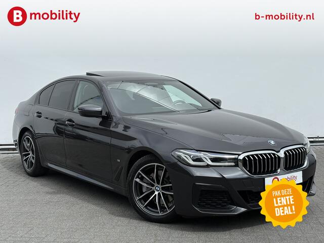 BMW 5-SERIE 520i High Executive M-Sport Schuif/Kanteldak Head-Up Display | Laserlicht | Comfort Stoelen | Achteruitrijcamera | DAB | Hifi
