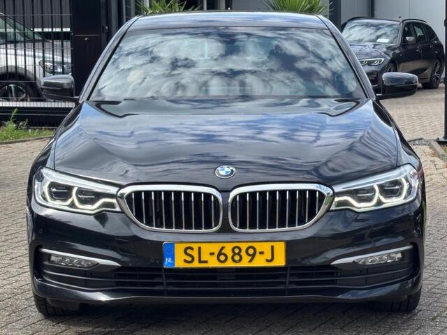 BMW 5-SERIE 520D Aut Sedan High Exe 2018 Zwart Dealer Auto
