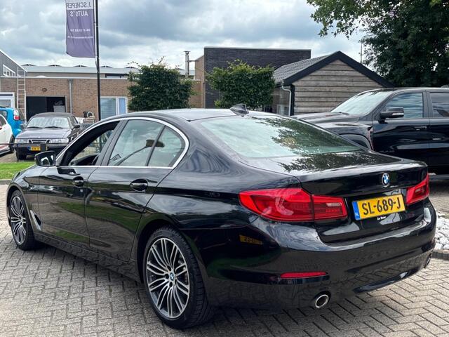 BMW 5-SERIE 520D Aut Sedan High Exe 2018 Zwart Dealer Auto