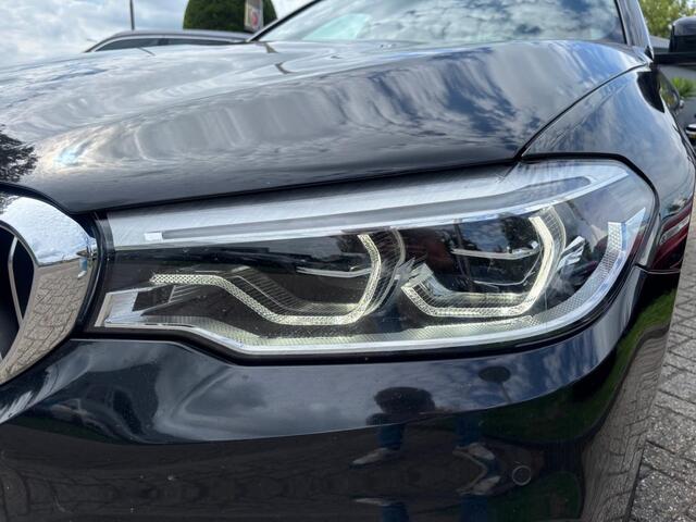 BMW 5-SERIE 520D Aut Sedan High Exe 2018 Zwart Dealer Auto