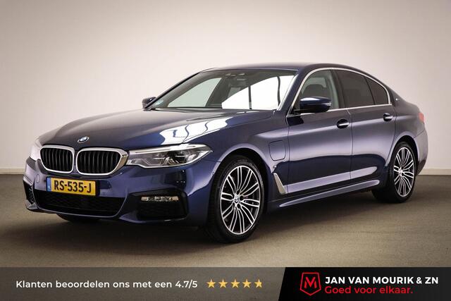 BMW 5-SERIE 530e iPerformance M-Sport High Executive | COMFORT ACCES / PARKING- PACK | LEDER | CAMERA | 19"