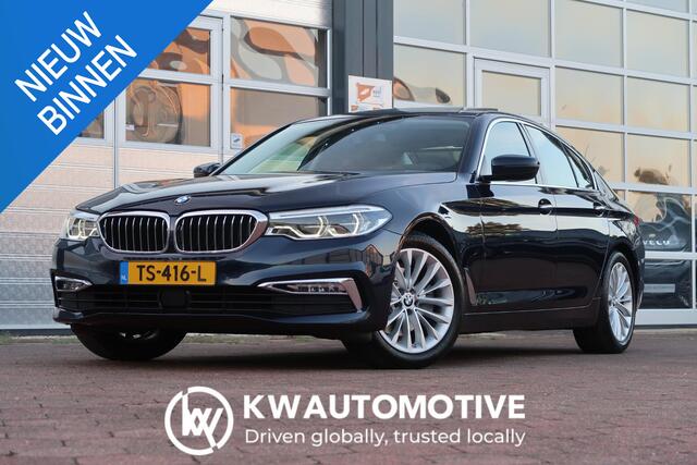 BMW 5-SERIE 520i Corporate High Executive SCHUIFDAK/ NAPPA-LEDER/ ACC/ HEAD-UP/ H&K / ETC.