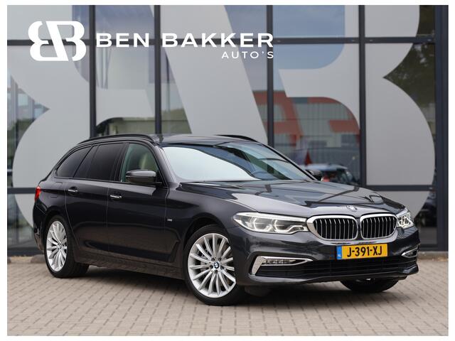 BMW 5-SERIE Touring 540i xDrive 340 PK HE Luxury Line | Pano | Comfortstoelen | HUD | Leder | Sfeerverlichting |