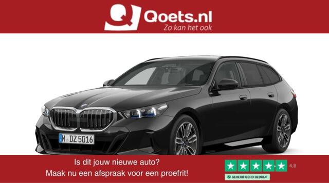 BMW 5-SERIE Touring 520i M Sport - Trekhaak - Panoramadak - Parking/Driving Assistant Professional - Head Up - Harman Kardon - Comfort Access - Standkachel - Stoelventilatie voor - Elektrisch verwarmde voor/achterstoelen -