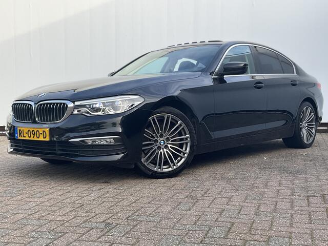 BMW 5-SERIE 520D High Executive Pano.dak Leer Memory Stoelverw Led NL-Auto Volledig-OH!