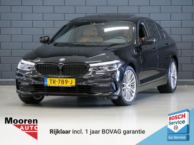 BMW 5-SERIE 540i 340PK High Executive | PANODAK | LEDER | MEMORY |