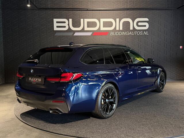 BMW 5-SERIE Touring 520i Business Ed | M-sport | Trekhaak | Tansanitblau