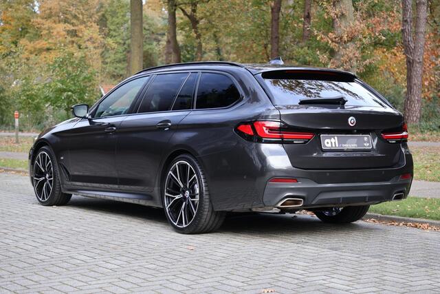 BMW 5-SERIE Touring 530i High Executive M-Sport | 20"| Pano | HUD | 360 Cam | Standkachel | Keyless | Driving Assistent Pro | Clima 4-zone | Comf stoel met memory | Achterbank verwarmd | etc.