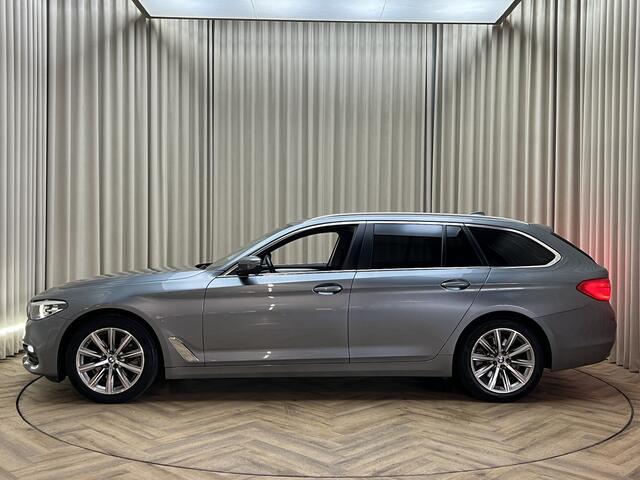 BMW 5-SERIE Touring 520i Executive *Org.NL!* Navigatie / LED / Cruise / Elektr. Klep / ECC Clima / PDC V&A / 18'' LMV