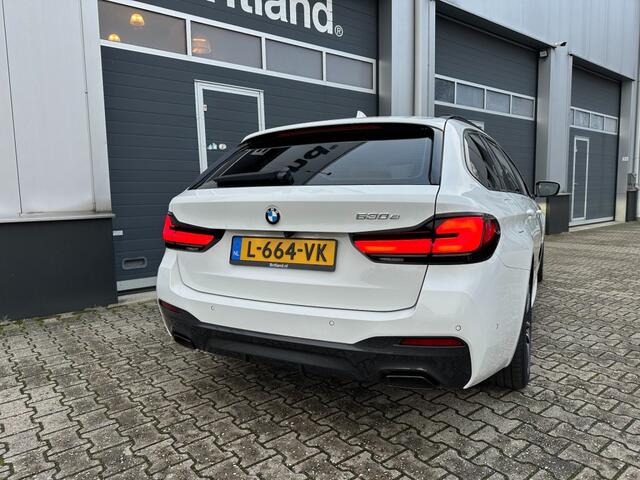 BMW 5-SERIE 530e M-sport Touring 2021 BTW *Pano *Adaptive *Leer *Laser *360gr Camera