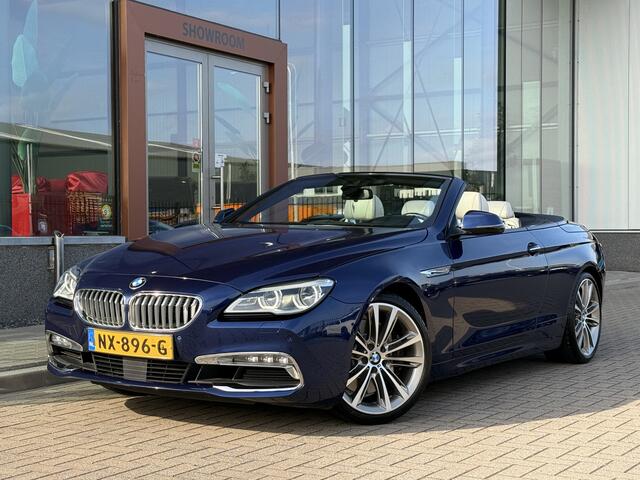 BMW 6-SERIE Cabrio 650i High Executive | Bang & Olufsen | Head-Up | ACC | Leder | Stoelverwarming |