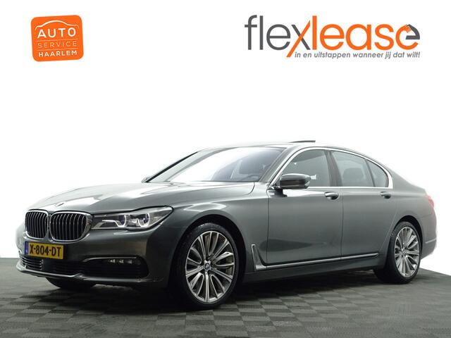 BMW 7-SERIE 730d xDrive M Individual Aut- Schuifdak, Stoelventilatie, Head Up, 360 Camera, Ada Cruise, Rear Seat Package