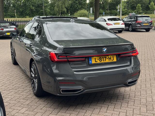 BMW 7-SERIE 745e High Exe. M Sport / Schuifdak / 360Camera / Head-up / Softclose / 20'' / Volleder / Nachtzicht / Laser LED / Stoelmassage 4x / Stoelventilatie 4x / Dodehoek / DAB / Navigatie / ACC