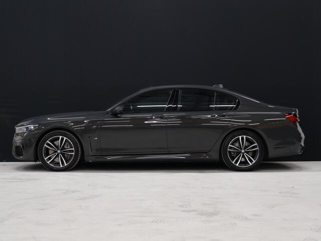 BMW 7-SERIE 745e High Executive M Sport [SCHUIFKANTELDAK, HARMAN/KARDON, APPLE CARPLAY, ANDROID, ELEKTRISCH VERSTELBARE STOELEN V+A, STOELMASSAGE V+A, LUCHTVERING, 360 CAMERA, HEAD-UP, STUURVERWARMING, STOELVERKOELING, STOELVERWARM