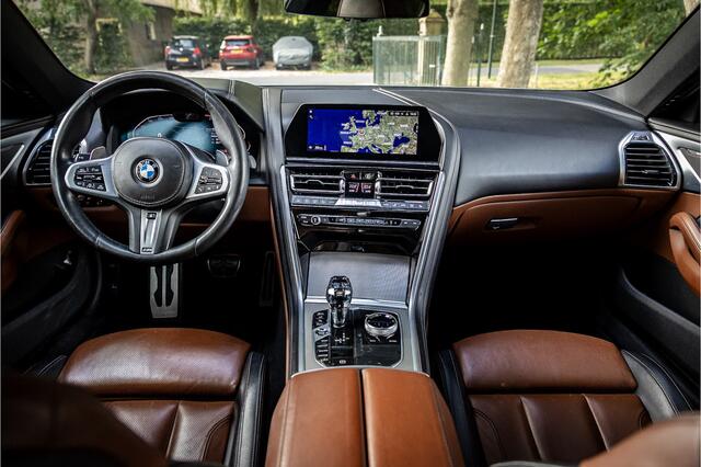 BMW 8-SERIE Gran Coupé 840i xDrive M Sport Frozen Grey Individual Achterasbesturing Soft Close Laser Panorama