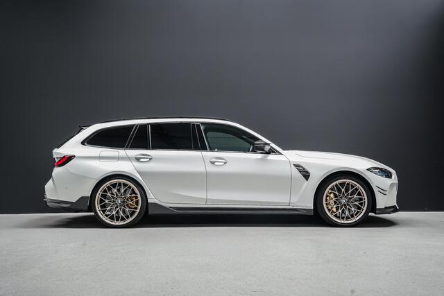 BMW M3 Touring xDrive Competition |incl BTW|Track Pack|M-Performance parts|Frozen White|Laser|21 inch Frozen Bronze velgen|eerste eigenaar|Nederlandse auto|keramische remmen|