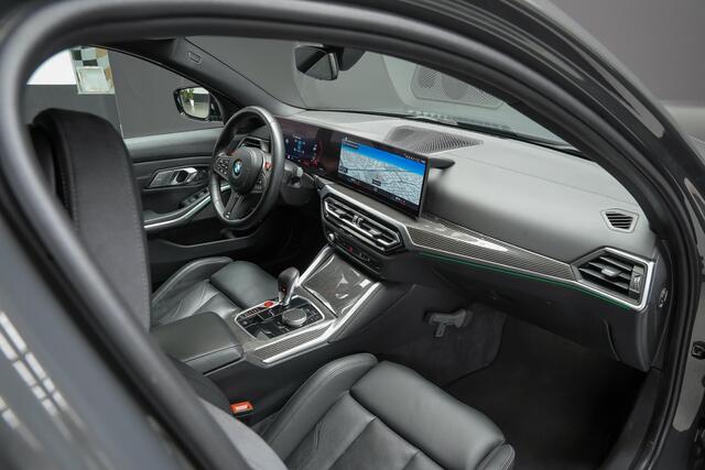BMW M3 Competition 510pk xDrive |dealer onderhouden|org. NL|carbon dak|carbon interieur|keramisch|Harman&Kardon|memory|laser light|360 camera|stoelventilatie + verwarming|