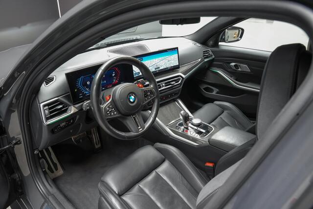 BMW M3 Competition 510pk xDrive |dealer onderhouden|org. NL|carbon dak|carbon interieur|keramisch|Harman&Kardon|memory|laser light|360 camera|stoelventilatie + verwarming|